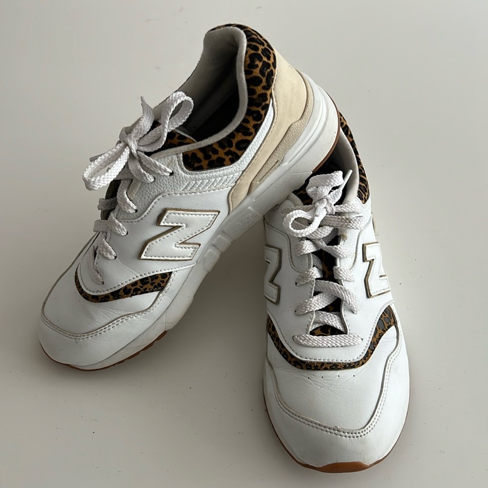 New Balance 997H Cheetah/Leopard Beige and White Size Youth 6.5 UK 6